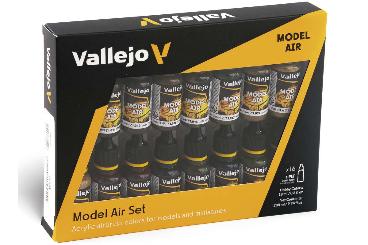 Model Air German/Allied WWII set 16x18ml